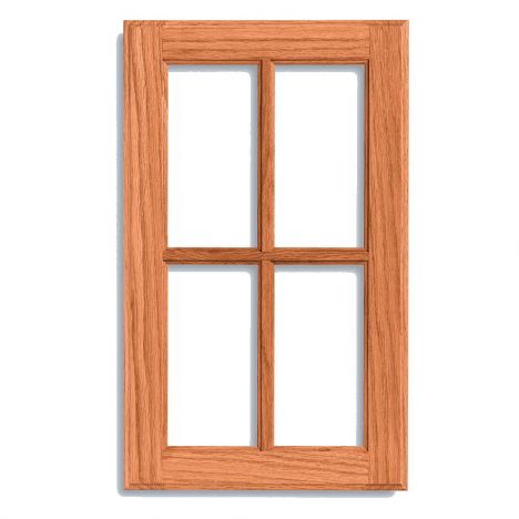 Traditional door frame style cabinet door