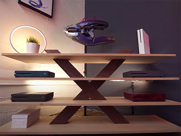 Chris Salomone's ultimate Xbox entertainment center