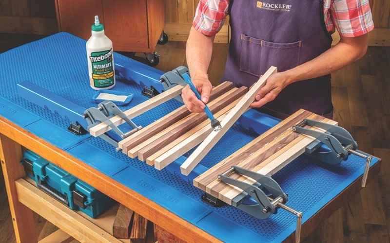deluxe panel clamp in use