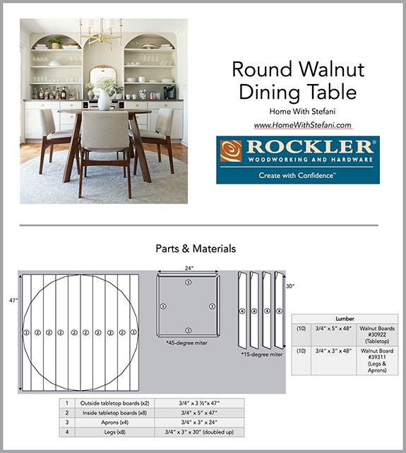 walnut dining table plan download button