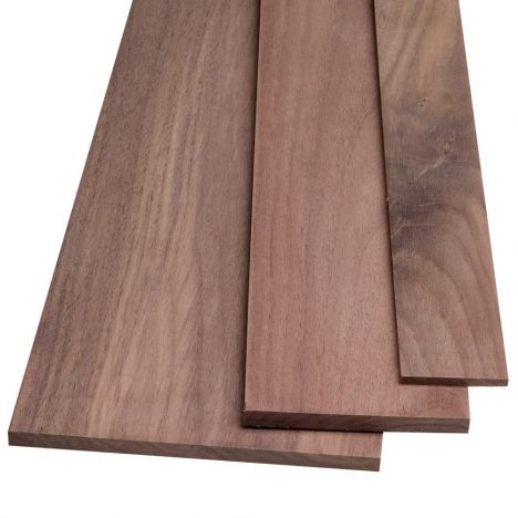 Walnut lumber stack
