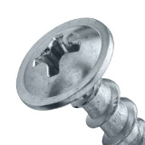 Screw head with an incorporated washer