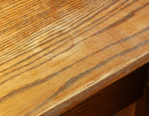 White ring damage in a wood finish