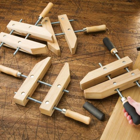Rockler wooden handscrew clamps