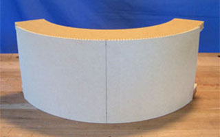 wood bending form