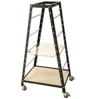 empty clamp storage rack