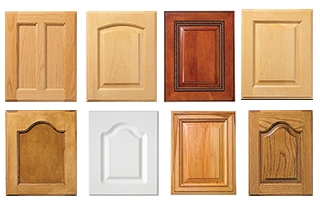 selection of raised panel cabinet doors