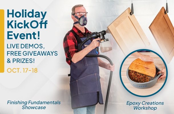 Holiday kickoff event, October 17th and 18th