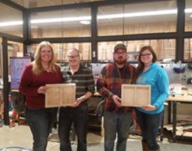 Date night shadow box Rockler woodworking class