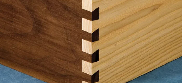 dovetail cabinet joinery