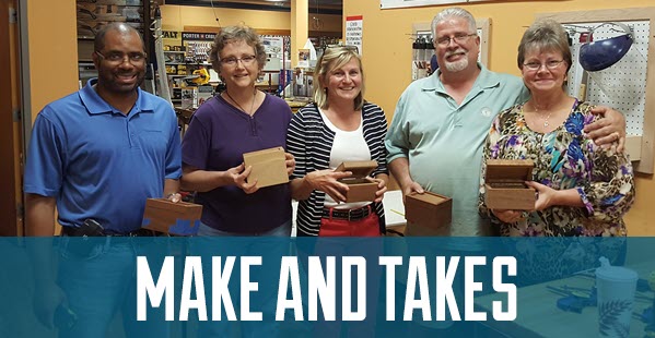 rockler make and take class group picture