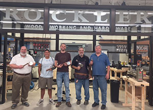 Make and Take Sign Making Class Group Photo
